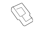 99155588300 - Body: Pillar Trim Retainer for Porsche Image