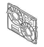 7L0121207E - Cooling System: Fan Shroud for Audi Image