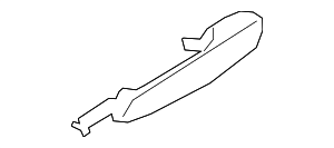 51219491461 - Body: Handle, Outside for BMW: 228i Gran Coupe, 228i xDrive Gran Coupe, 330e, 330e xDrive, 330i, 330i xDrive, 530e, 530e xDrive, 530i, 530i xDrive, 540i, 540i xDrive, 840i Gran Coupe, 840i xDrive Gran Coupe, M235i xDrive Gran Coupe, M3, M340i, M340i xDrive, M5, M550i xDrive, M8 Gran Coupe, M850i xDrive Gran Coupe, X3, X4, X5, X6, X7 Image