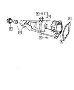 4471564 - Automatic Transmission 4 Speed: Overdrive Piston Retainer Gasket for Mopar Image