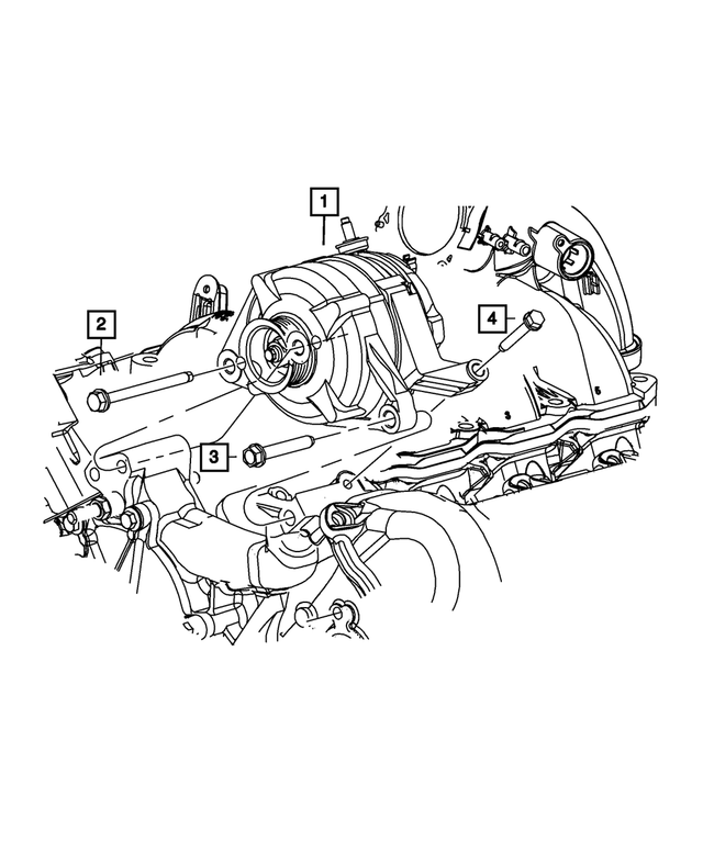 5102898AA - Electrical: Hex Head Bolt for Mopar Image