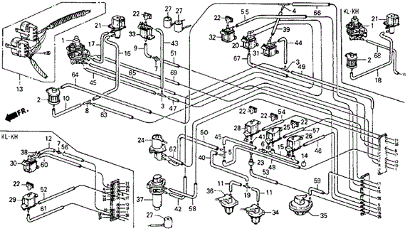 MT No. 1 Tubing ('85 HF) for 1985 Honda Civic #0