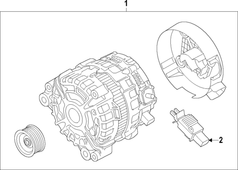 Alternator for 2016 BMW M2 #0