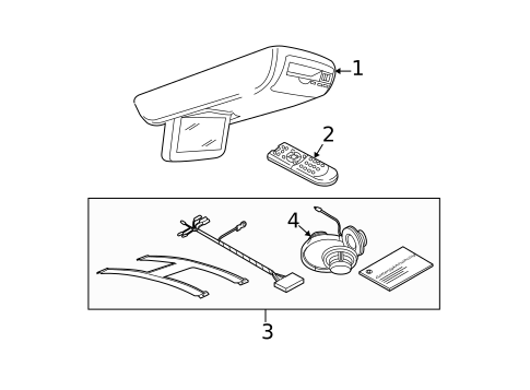 Entertainment System Components for 2005 BMW 530i #0