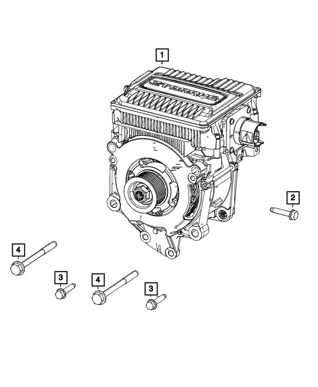 6513460AA - Electrical: Hex Head Screw And Washer for Mopar Image image