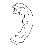 465500E010 - Brakes: 2004-2015 Toyota - Park Brake Shoes for Toyota: Highlander, Venza Image