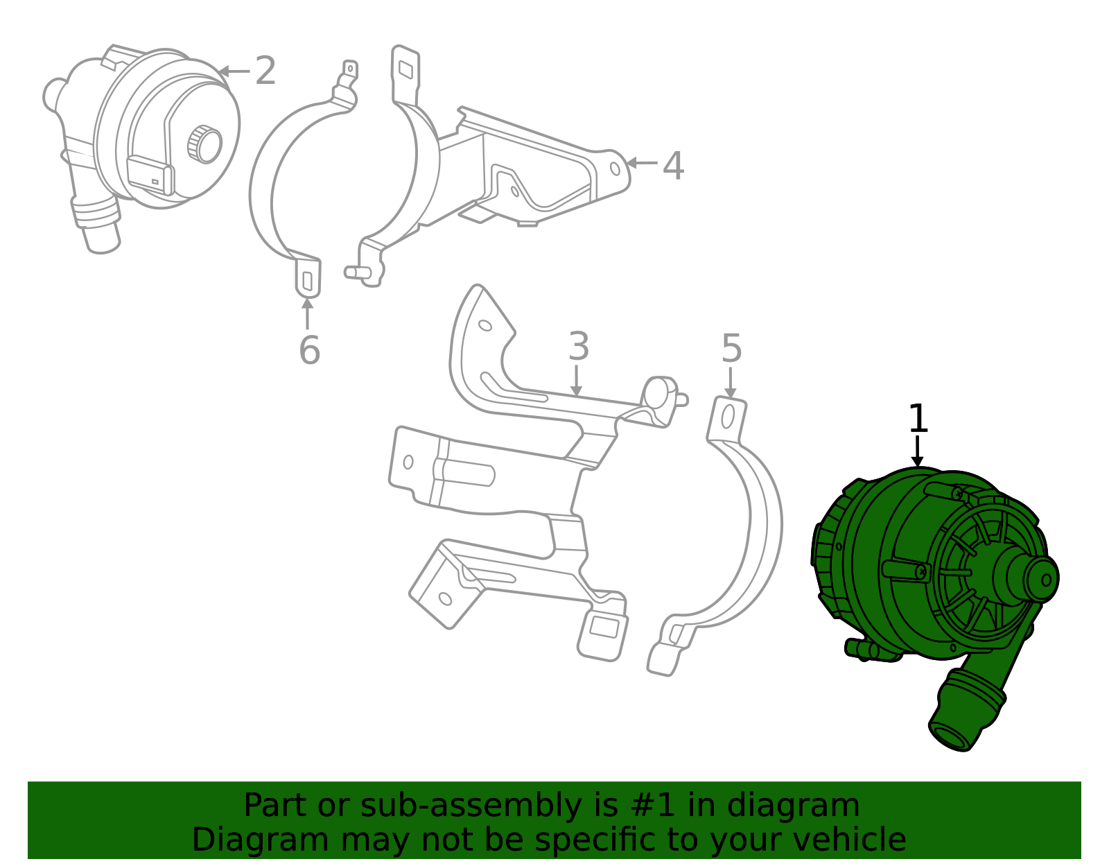 Genuine BMW 11-51-5-A5B-D13 | Auxiliary Pump | FREE Shipping on Most ...