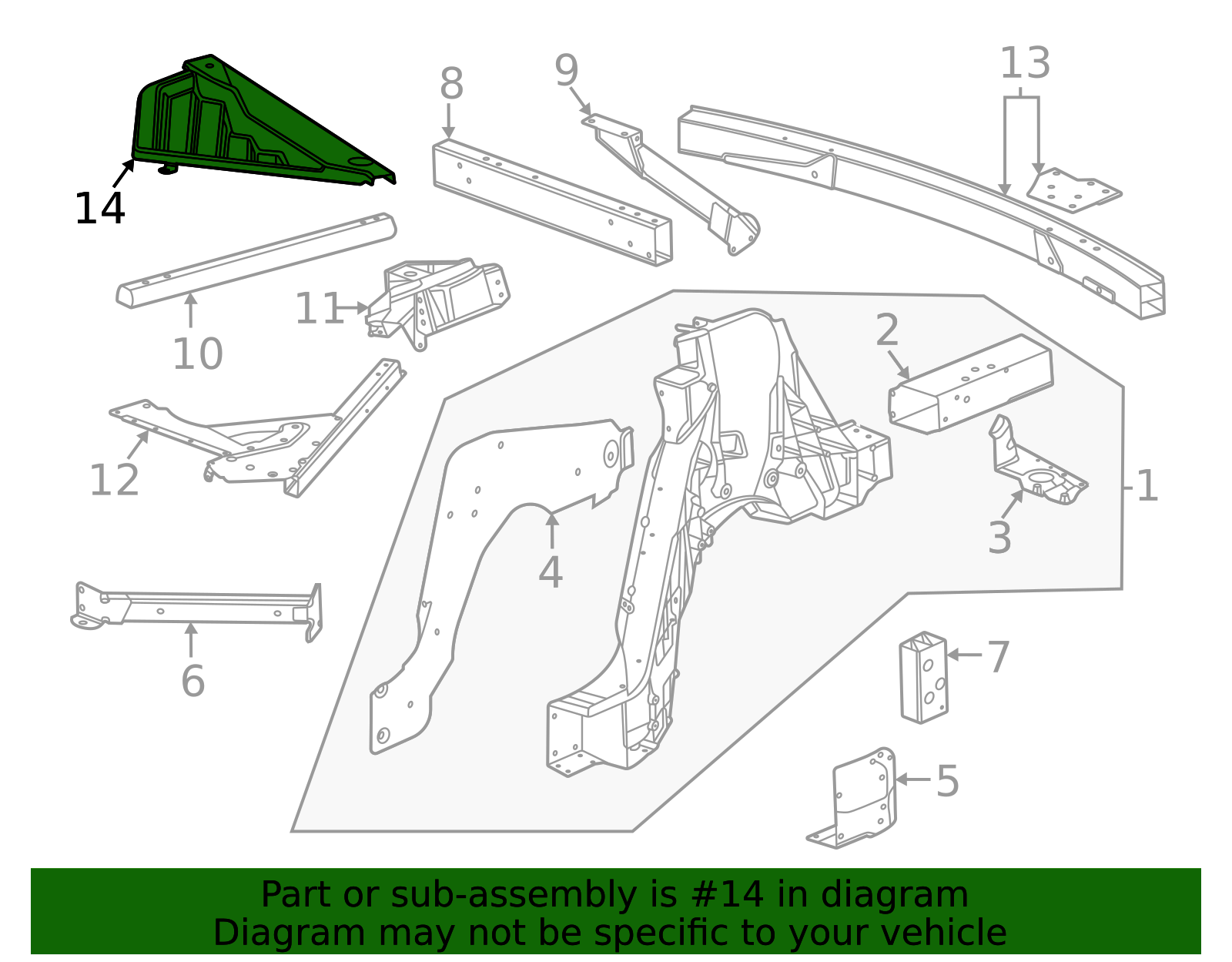 2024-2025 Chevrolet Corvette Side Body Panel Molding 85540720 | OEM ...