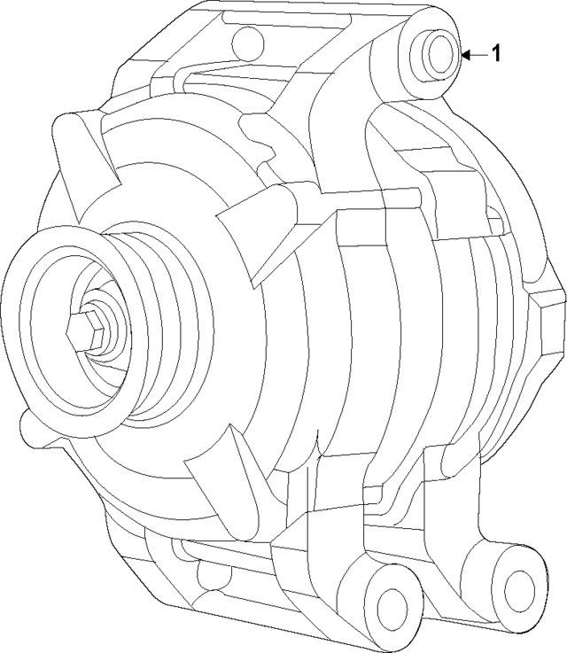 68533357AB - Electrical: Alternator for Mopar Image