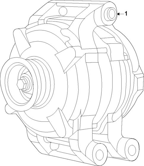 Alternator for 2021 Jeep Wrangler #1