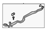 17227601755 - Belts &amp; Cooling: Automatic Transmission Oil Cooler Hose for BMW Image