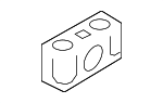 17227591463 - Cooling System: Mount Bracket for BMW Image