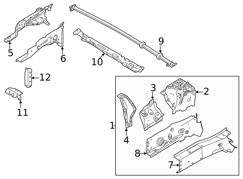 Inner Components for 2022 Land Rover Discovery Sport #1