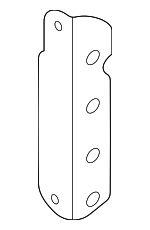 LR121027 - Body: Bumper Bracket for Land Rover: Discovery Sport, Range Rover Evoque Image