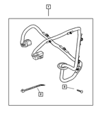 82204724AB - Mopar Accessories - Component Parts: Trailer Tow - 7 Way Wiring Kit for Mopar Image