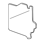 84467903 - Body: Insulator for Chevrolet: Silverado 2500 HD, Silverado 3500 HD | GMC: Sierra 2500 HD, Sierra 3500 HD Image