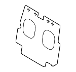 7169578020 - Body: Seat Back Reinforcement Plate for Lexus Image