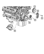 4578769AA - Cooling: Power Steering Pump Pulley for Mopar Image