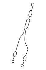 727040E010 - Body: Release Cable for Lexus: RX330, RX350, RX400h Image