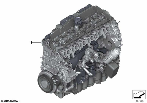 Engine for 2018 BMW 540dX #0