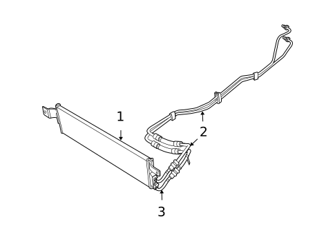 Condenser, Compressor & Lines for 2009 Jeep Wrangler #1