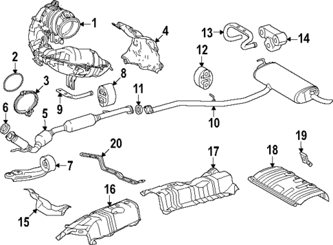 Exhaust Manifold for 2024 Toyota Crown #0