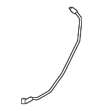 17129885546 - Cooling System: Return Pipe for BMW: 530i, 530i xDrive, 540i xDrive Image