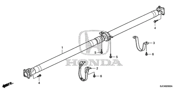 Propeller Shaft for 2013 Honda Ridgeline #0