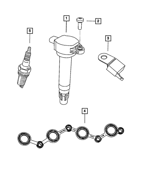 Spark Plugs-Cables-Coils for 2007 Jeep Patriot #0
