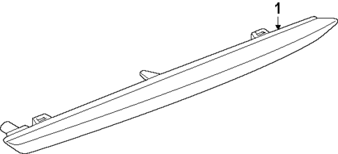 High Mounted Stop Lamp for 2025 Volkswagen ID. Buzz #0