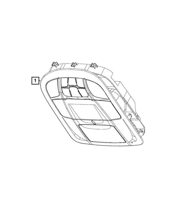 6ES95PD2AC - Electrical: Overhead Console for Mopar Image image