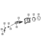 5YP11RN8AF - : Steering Column Gap Cover for Mopar Image