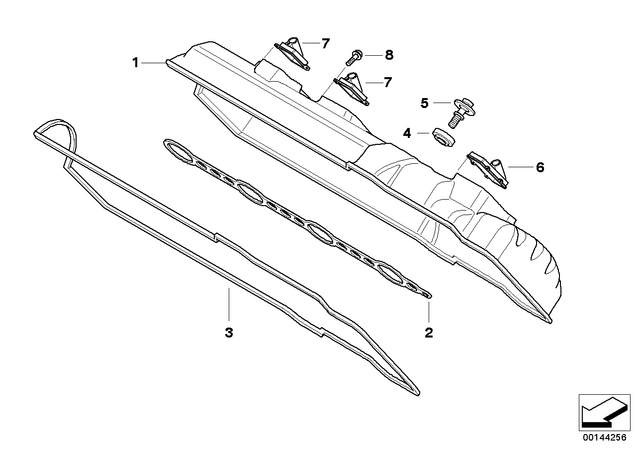 11127674644 - : Interior Gasket for BMW-Motorrad Image