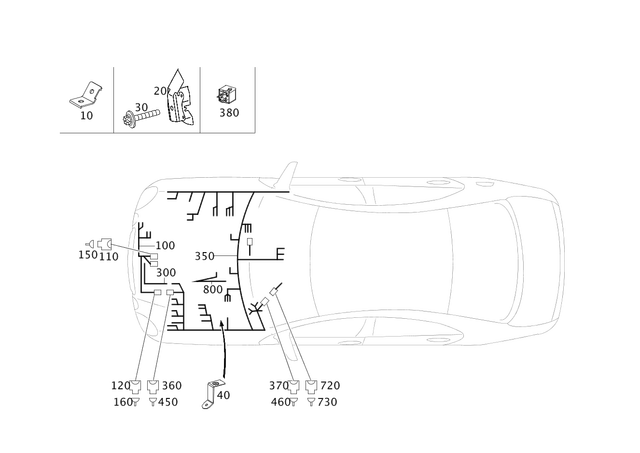 945401200 - Electrical Equipment and Instruments: Plug Housing for Mercedes-Benz Image image