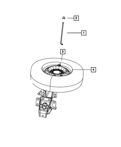 Wheel Spare for 2012 Ram 3500 #1