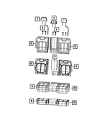 7GK19TX7AD - : Rear Seat Back Cover, Left for Mopar Image