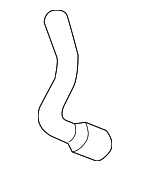 6K121049A - Cooling System: By-Pass Hose for Audi Image