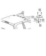 6036789AA - Electrical: Screw for Dodge: Viper | Jeep: Liberty | Ram: 1500, 2500, 3500 | SRT: Viper Image