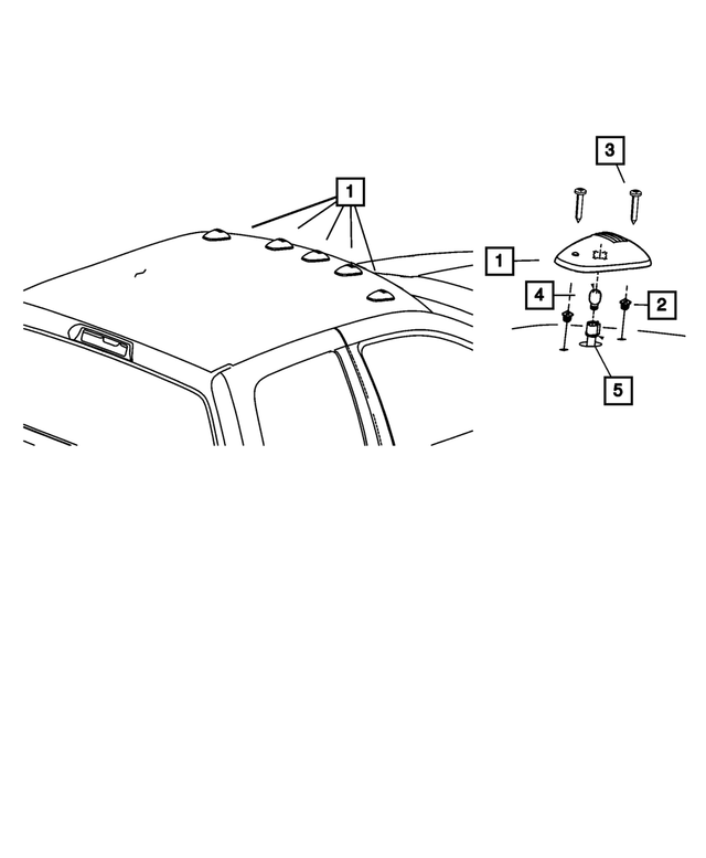 6036789AA - Electrical: Screw for Mopar Image