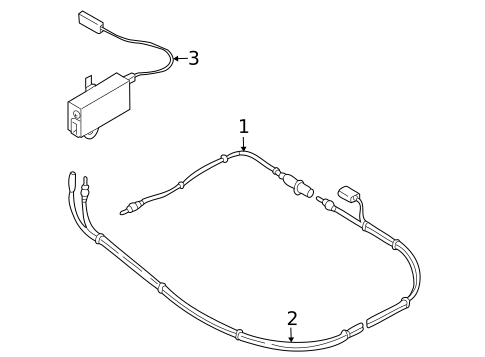 Antenna & Radio for 2003 Suzuki Aerio #0
