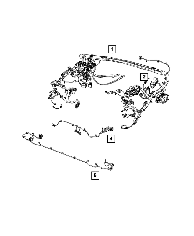 68350950AA - : Dash Wiring for Mopar Image
