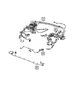 68350954AD - : Dash Wiring for Jeep: Wrangler Image