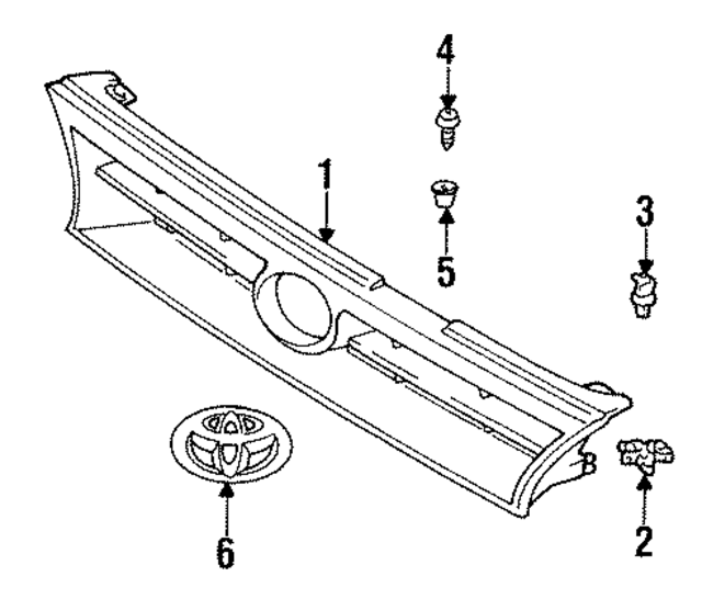 531011A130D1 - : Grille for Toyota Image