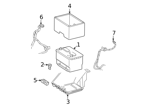 Battery & Related Components for 2005 Dodge Ram 1500 #0