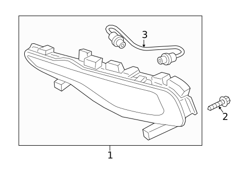 Fog Lamps for 2015 Kia K900 #0