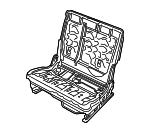 3CM885063C - Body: Seat Frame for Volkswagen: Atlas Cross Sport Image