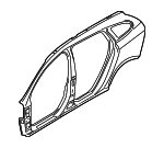 31283572 - Body: Uniside Assembly for Volvo: V60, V60 Cross Country Image