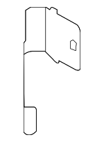 24317JK60B - Electrical: Junction Block Mount Bracket for Nissan: 370Z, GT-R Image