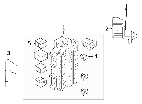 Fuse & Relay for 2011 Nissan GT-R #1