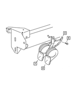 4760944AE - Electrical: Horn And Bracket for Mopar Image